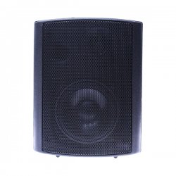 PROFICON SOUND ARISTON ALPHA8 black μαύρο επαγγελματικό μεγάφωνο τοίχου με βάση 2 δρόμων οικονομικό εξωτερικό ηχείο ποιότητας 4inch για επαγγελματικούς χώρους ξενοδοχεία αίθουσες μπαρ